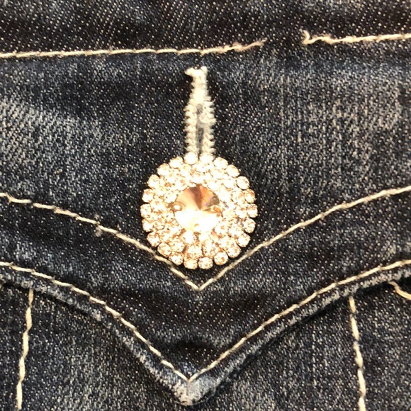 True Religion Swarovski Accent Jeans - Picture 6 of 6